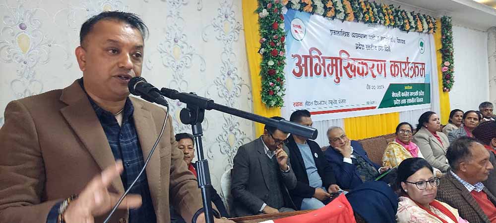 संविधानलाई जीवन्त राख्न संशोधन आवश्यक छ- महामन्त्री थापा