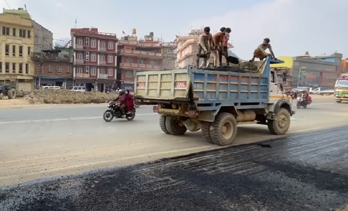 काठमाडौको चक्रपथको विस्तारमा चिनियाँ पक्षको बदमासी पछि नेपाल सरकार आफैले थाले काम