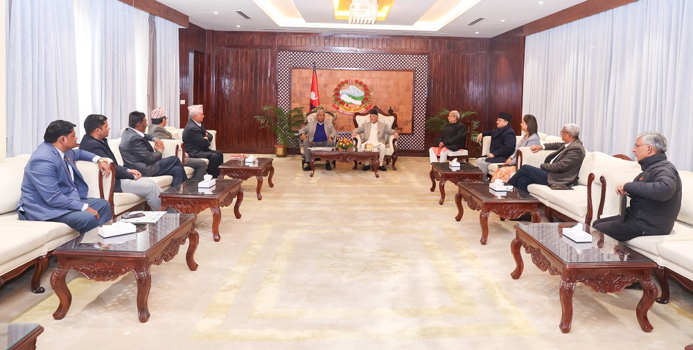 मधेश केन्द्रित दलहरुले सुुरु गरेको मोर्चाबन्दी प्रति प्रधानमन्त्री केपी ओलीको आपत्ति