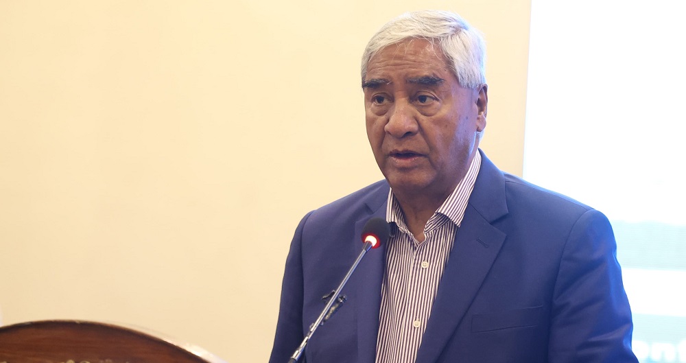 सरकार शान्ति सम्झौताका बाँकी काम पूरा गर्न अघि बढेको छः सभापति देउवा