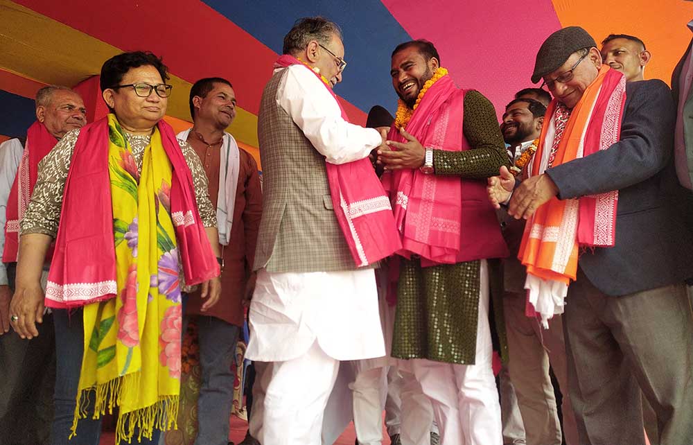 पूर्व प्रतिनिधिसभा सदस्य साह माओवादी केन्द्रमा प्रवेश