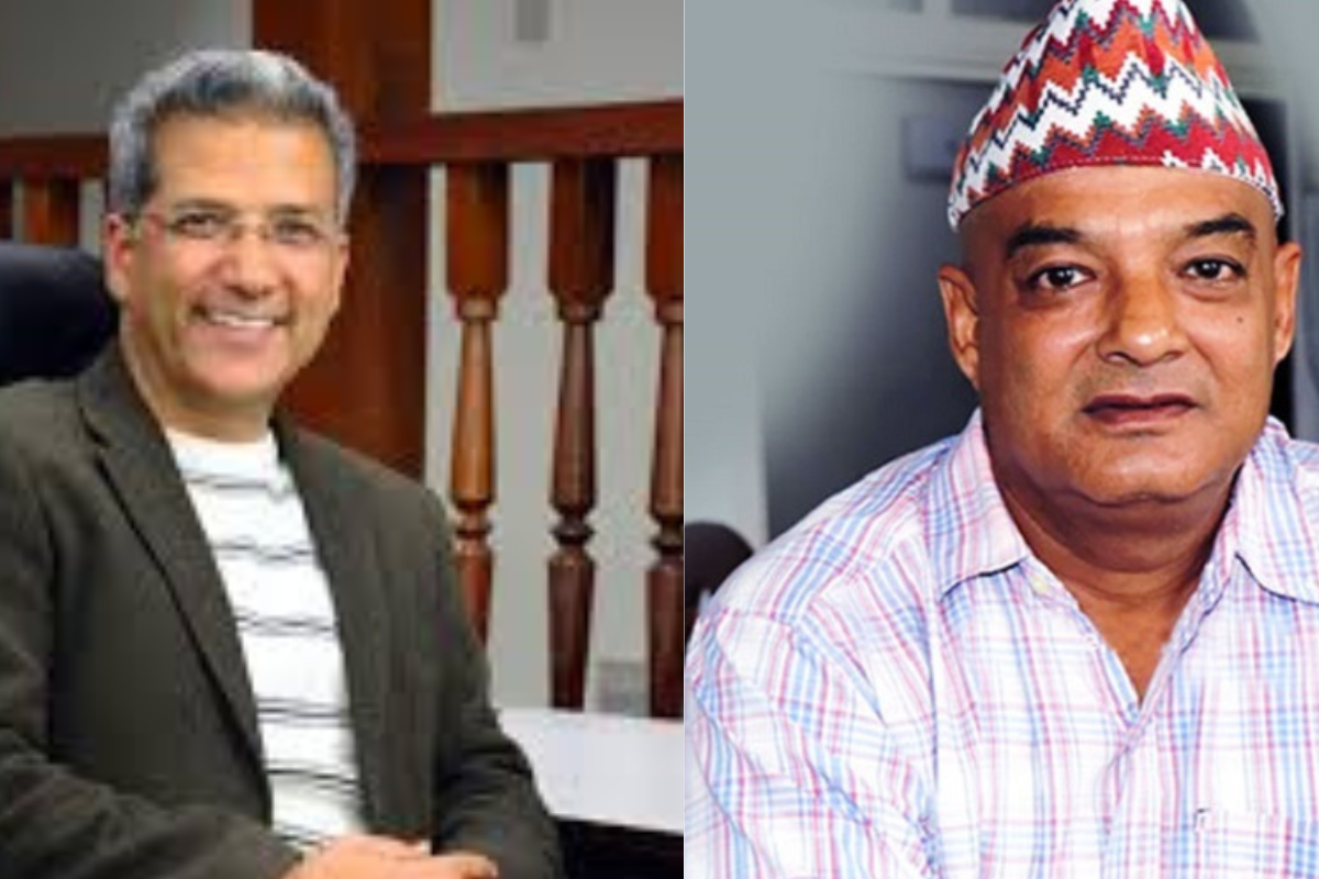 राप्रपा उपाध्यक्ष रवीन्द्र मिश्र र महामन्त्री राणा पक्राउ