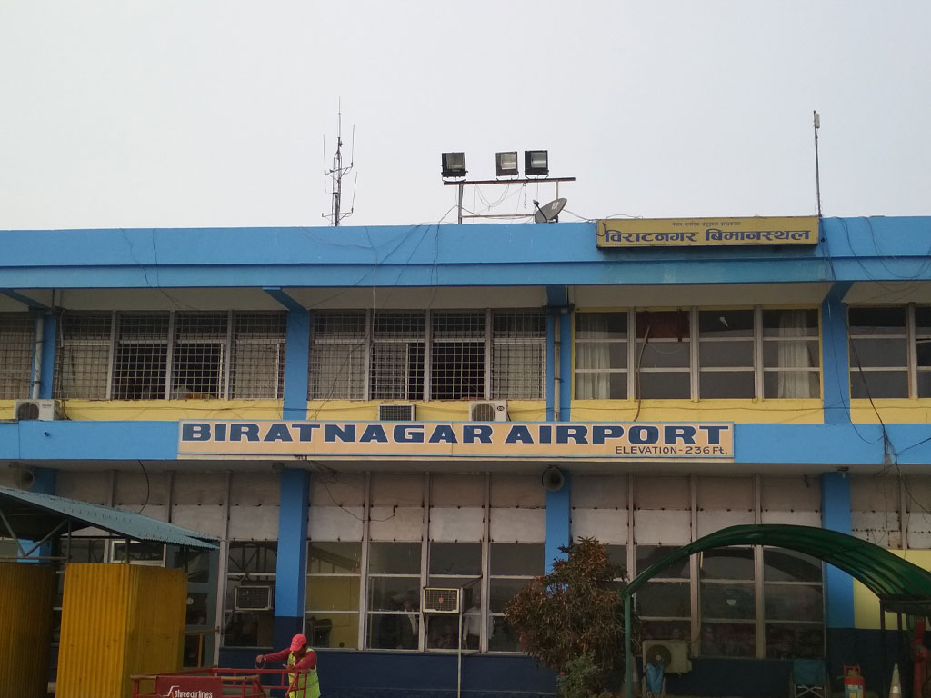 विराटनगर विमानस्थलको नयाँ टर्मिनल भवन निर्माणको भौतिक प्रगति ४७ प्रतिशत