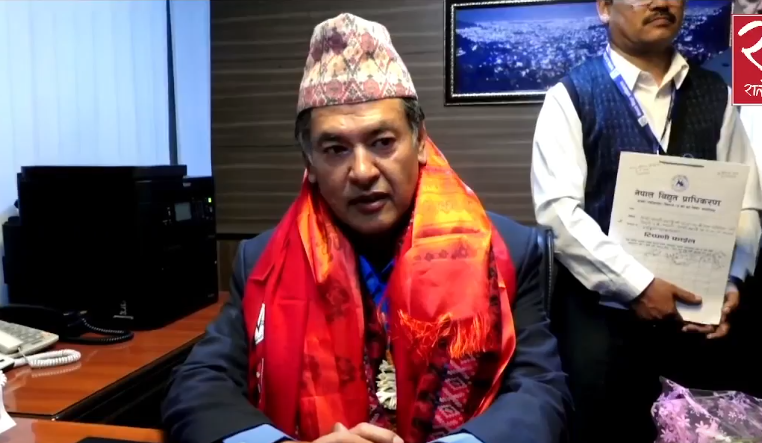 शाक्यले विद्युत् प्राधिकरणका कार्यकारी निर्देशकको पदभार ग्रहण गरे