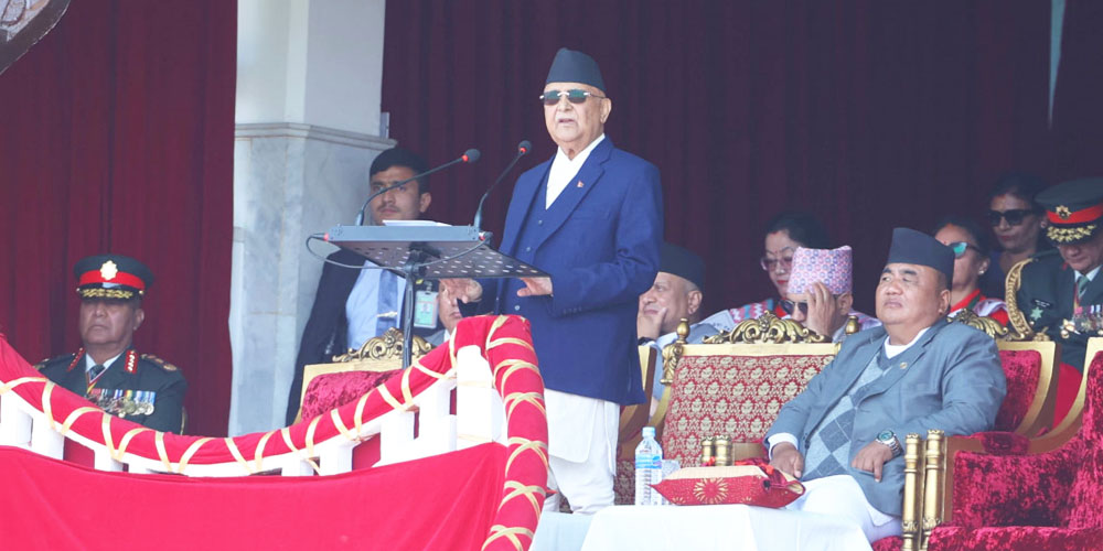 राष्ट्रप्रति समर्पित युवा पहिलो आवश्यकता- प्रधानमन्त्री ओली