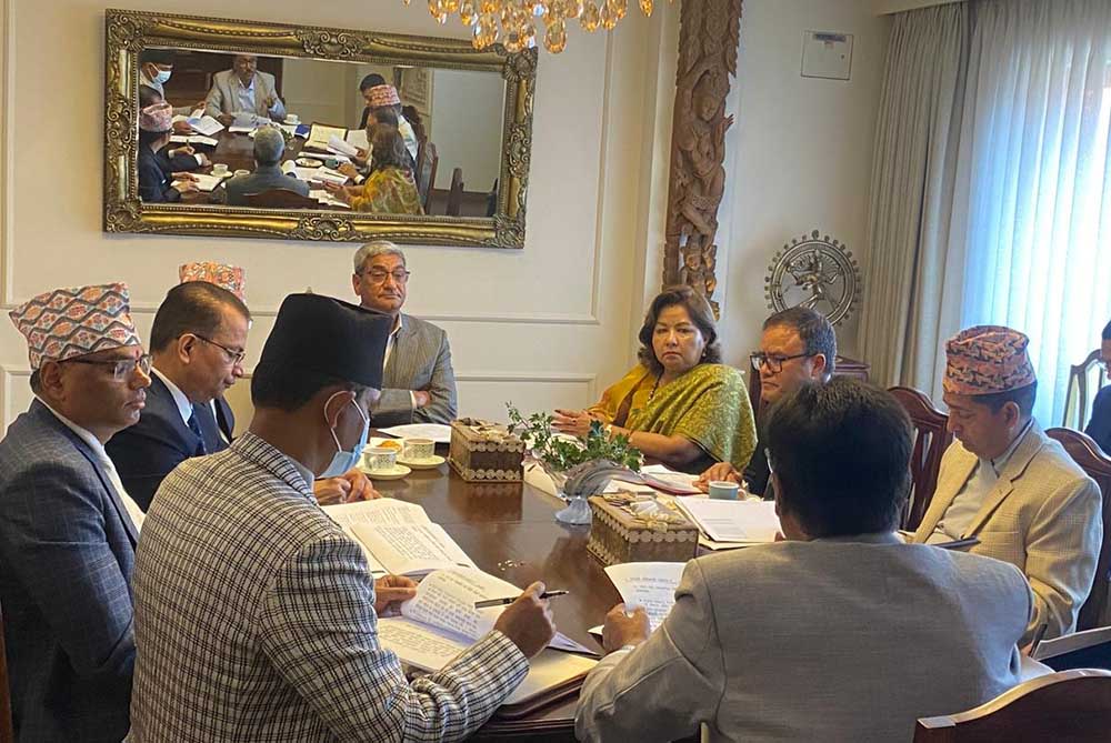 श्रम र आप्रवासन समस्याबारे तीन मन्त्रालयको बैठक