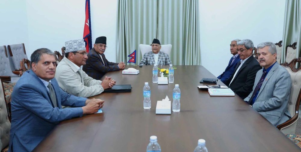 प्रमुख तीन दलको बैठकद्धारा सर्च कमिटी गठन गर्ने सहमति
