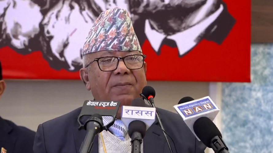 ज्ञानेन्द्र शाह नेपालका ठूला व्यापारी हुन्, उनमा राजा बन्ने गुण छैन- माधव नेपाल